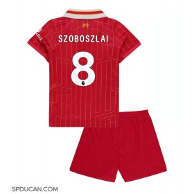 Dječji Nogometni Dres Liverpool Dominik Szoboszlai #8 Domaci 2024-25 Kratak Rukav (+ Kratke hlače)